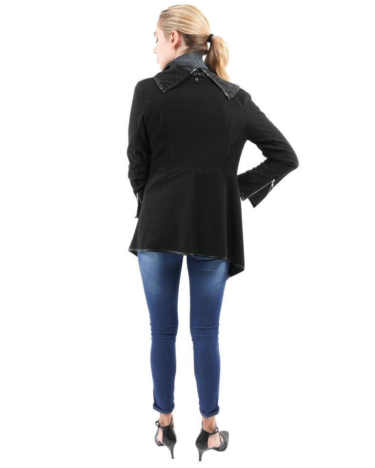 Bowmont Drape Collar Jacket